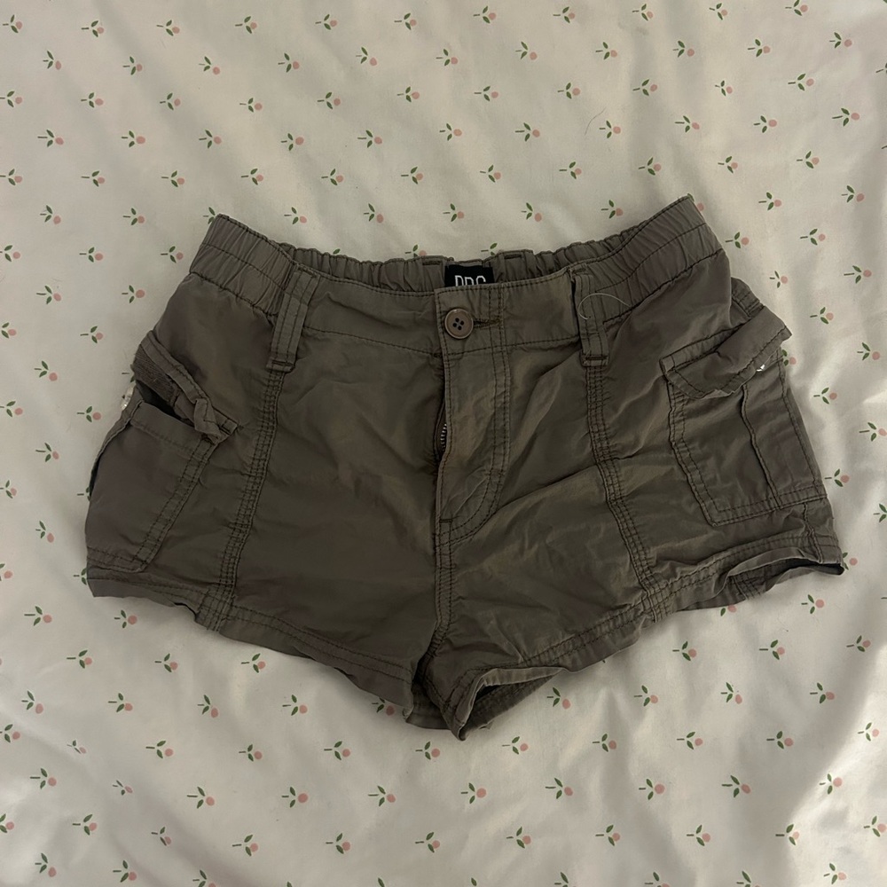 Urban Outfitters BDG Dar Green Cargo Shorts
